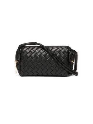 Borsa a tracolla intrecciata