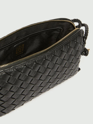 Borsa a tracolla intrecciata