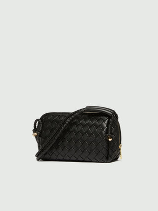 Borsa a tracolla intrecciata