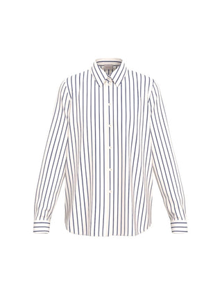 Camicia a maniche lunghe in misto cotone