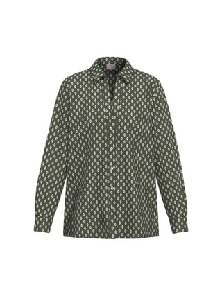 Camicia in twill stampato