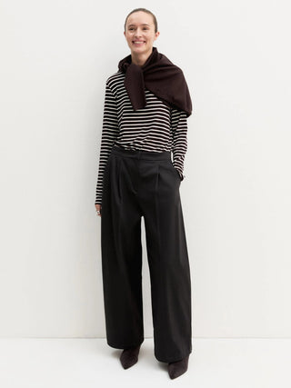 Pantalone in raso stretch