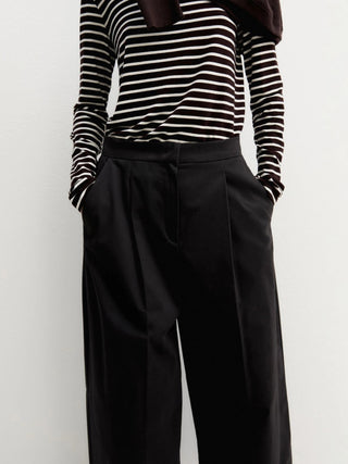 Pantalone in raso stretch