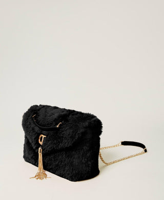 Borsa a tracolla ‘dreamy’ soft in faux fur