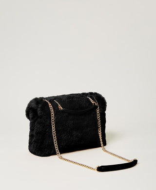 Borsa a tracolla ‘dreamy’ soft in faux fur