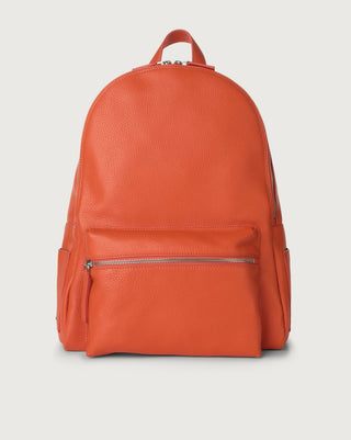 Micron leather backpack