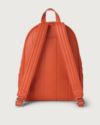 Micron leather backpack