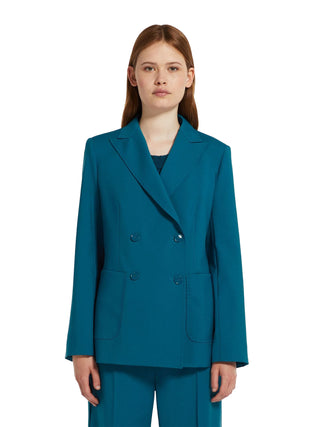 Blazer sartoriale in tela di lana