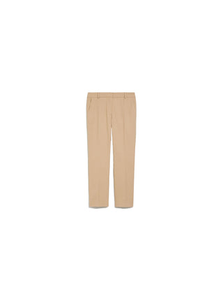 Pantalone a sigaretta in cotone stretch