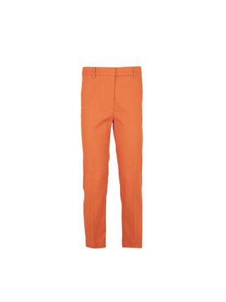 Pantalone a sigaretta in cotone stretch