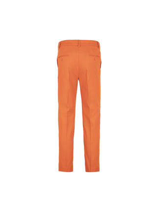 Pantalone a sigaretta in cotone stretch