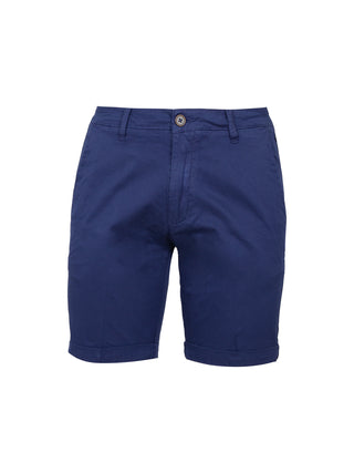 Schmale Bermudashorts aus Baumwolle
