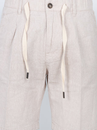 Bermuda shorts with laces