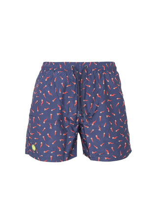 Gemusterter Badeanzug