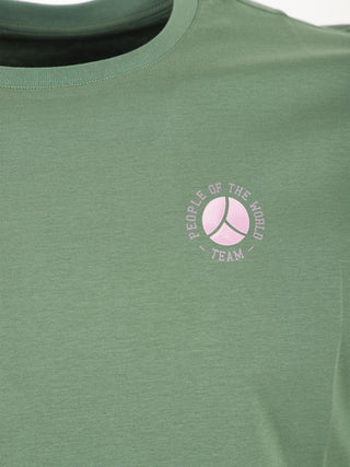 T-shirt in cotone con logo