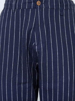 Pantaloni in misto lino