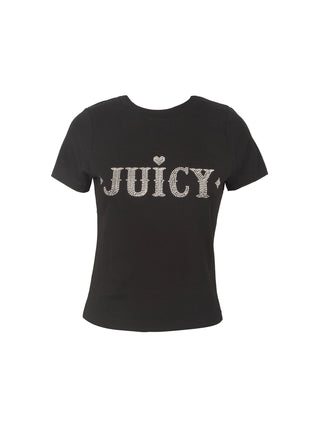 T-shirt con strass