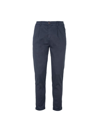 Chinohose mit Bügelfalten