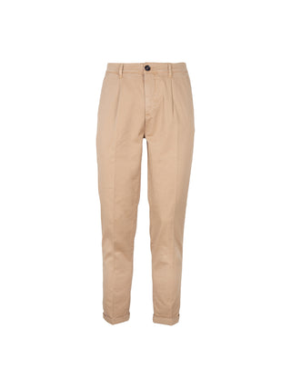 Pantaloni chino con pinces