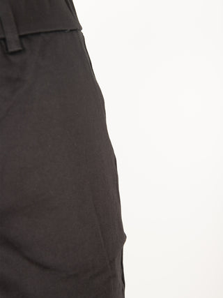 Chino trousers in satin power