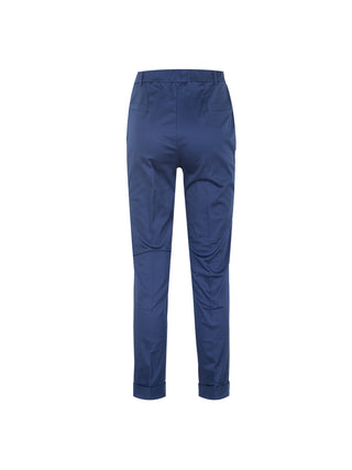 Pantalone chino in satin power