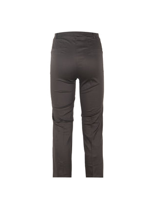 Pantalone flare in satin power