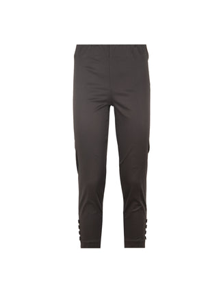 Pantalone a sigaretta in satin power