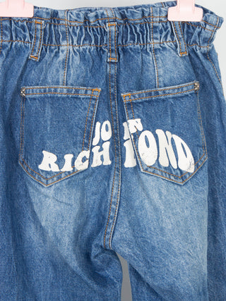 Jeans con stampa posteriore Richmond