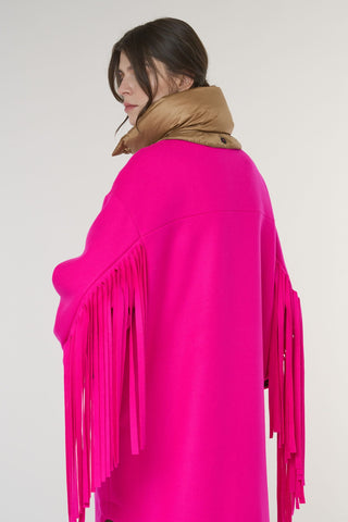 Camicia oversize in lana