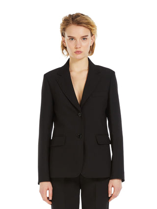 Blazer in tela di viscosa stretch