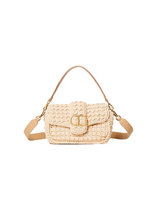 Borsa a tracolla `amie` crochet